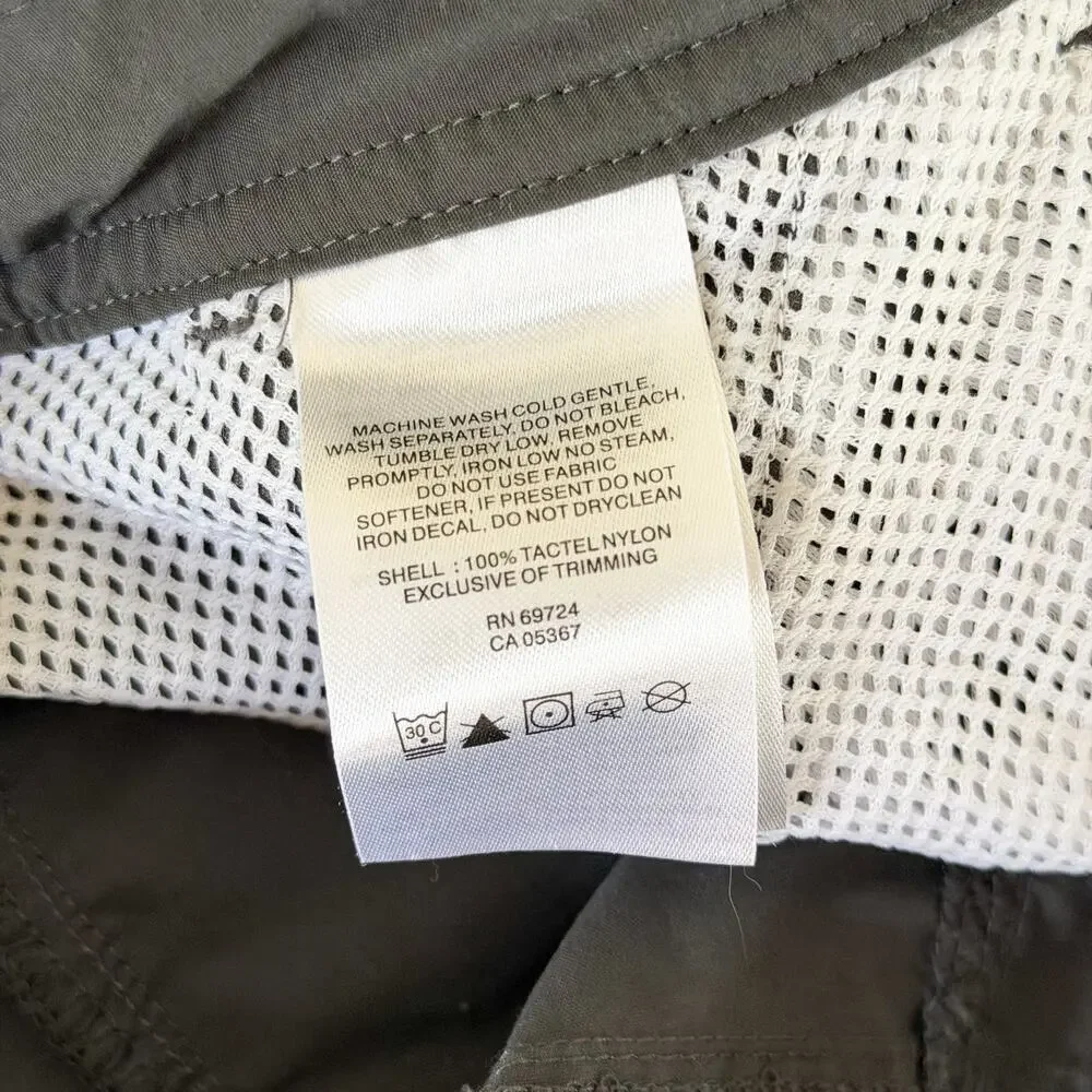 Columbia Omni-Shield Cargo Hiking Pants Gray Women’s 12 Short Outdoor
